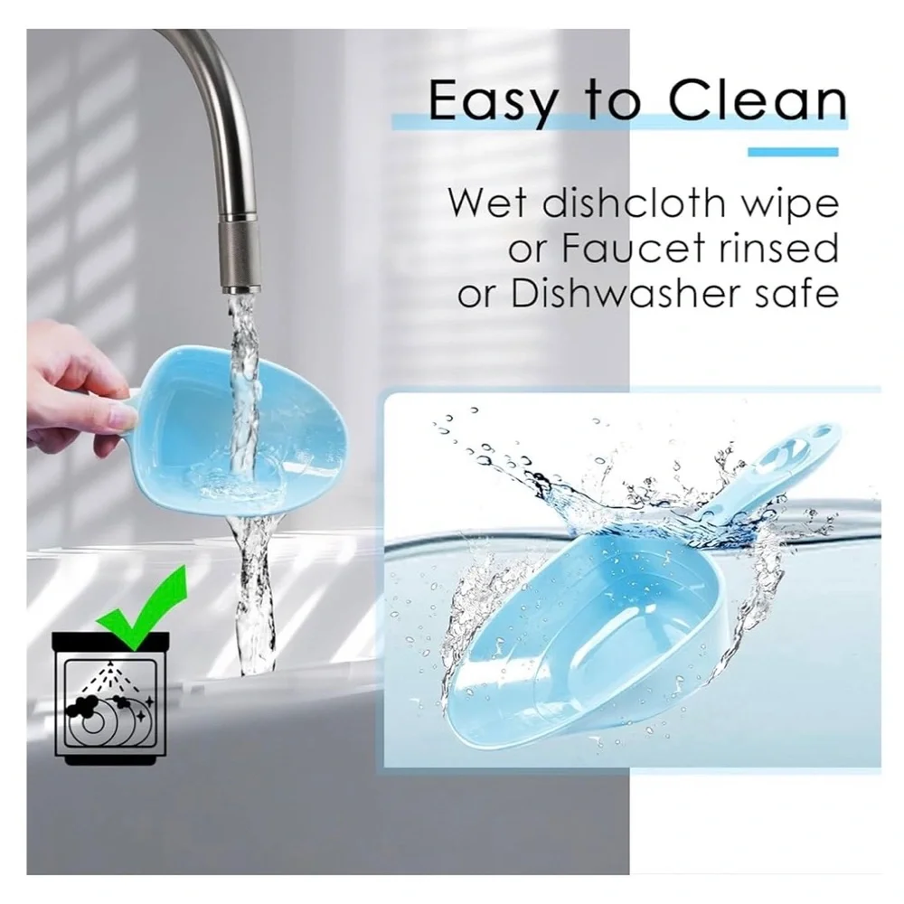 Blue Pet Food Measuring Scoop